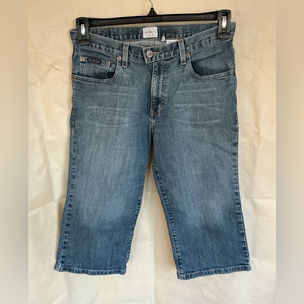 Calvin Klein Jean Capris Women's Blue